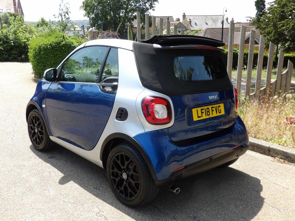 Smart Fortwo Cabrio 1.0 Prime Sport Premium Cabriolet Twi Silver #5