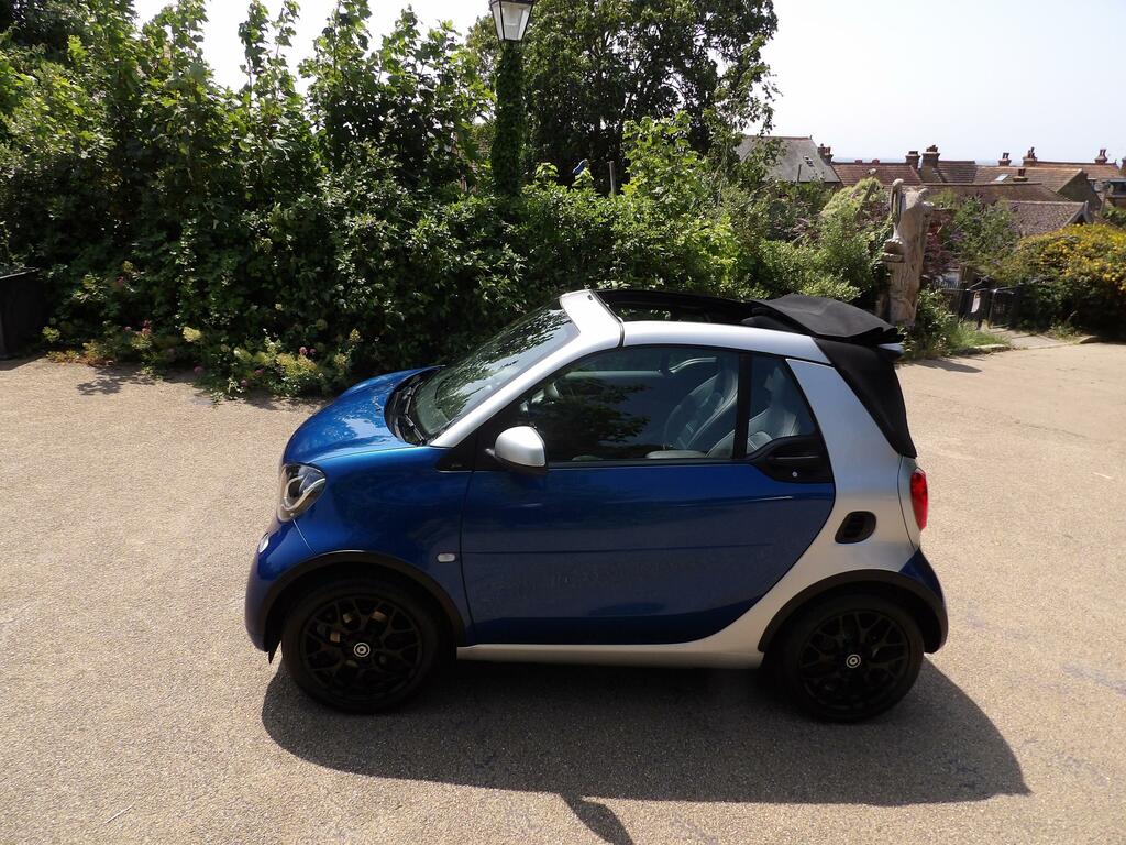 Smart Fortwo Cabrio 1.0 Prime Sport Premium Cabriolet Twi Silver #6