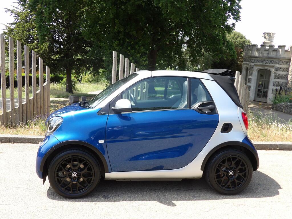 Smart Fortwo Cabrio 1.0 Prime Sport Premium Cabriolet Twi Silver #3