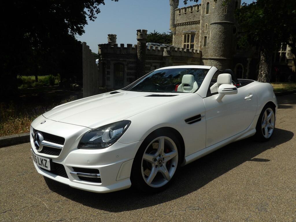 Mercedes-Benz SLK 2.1 Slk250d Amg Sport Convertible G-tro White