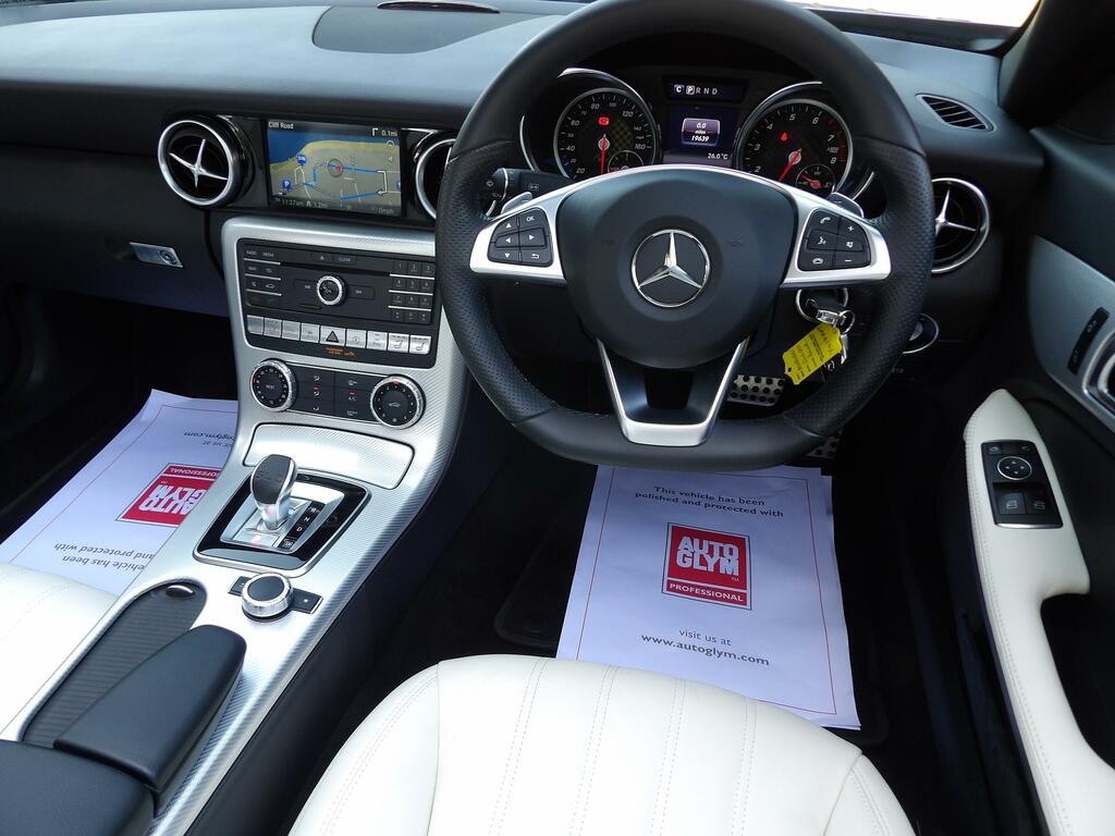 Mercedes-Benz SLC 1.6 Slc180 Amg Line Convertible G-troni Blue #6