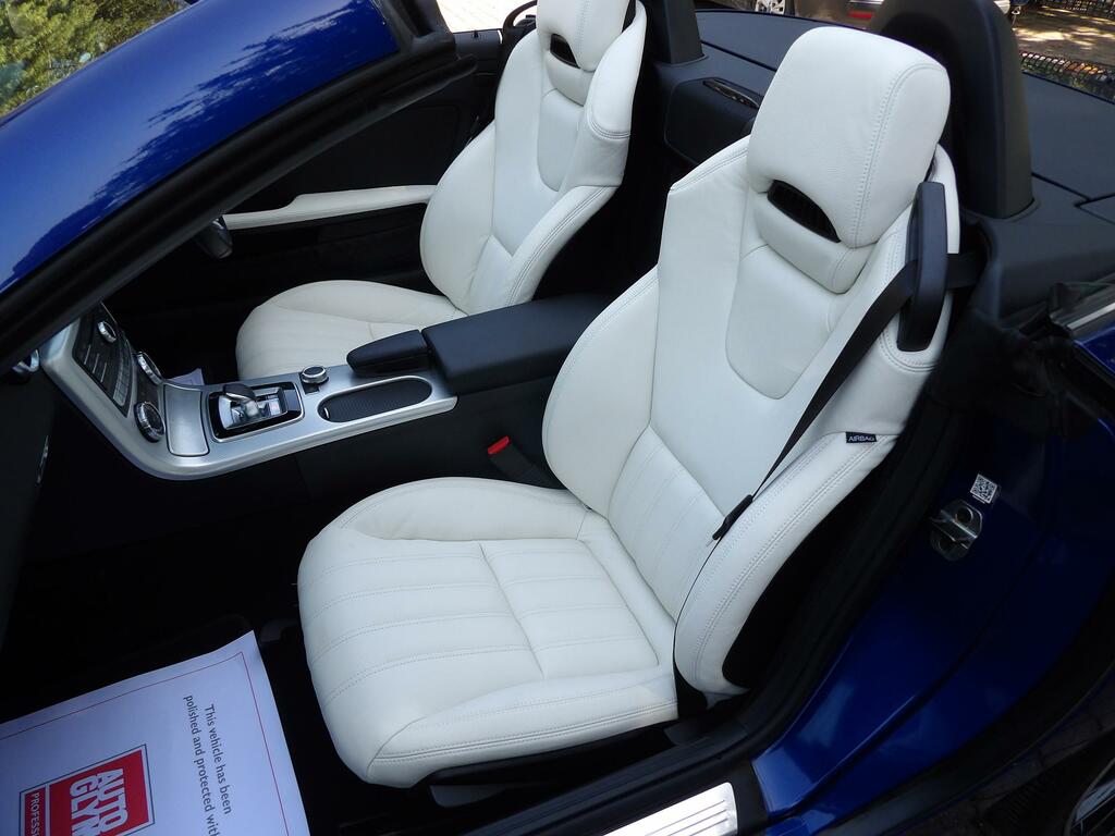Mercedes-Benz SLC 1.6 Slc180 Amg Line Convertible G-troni Blue #2