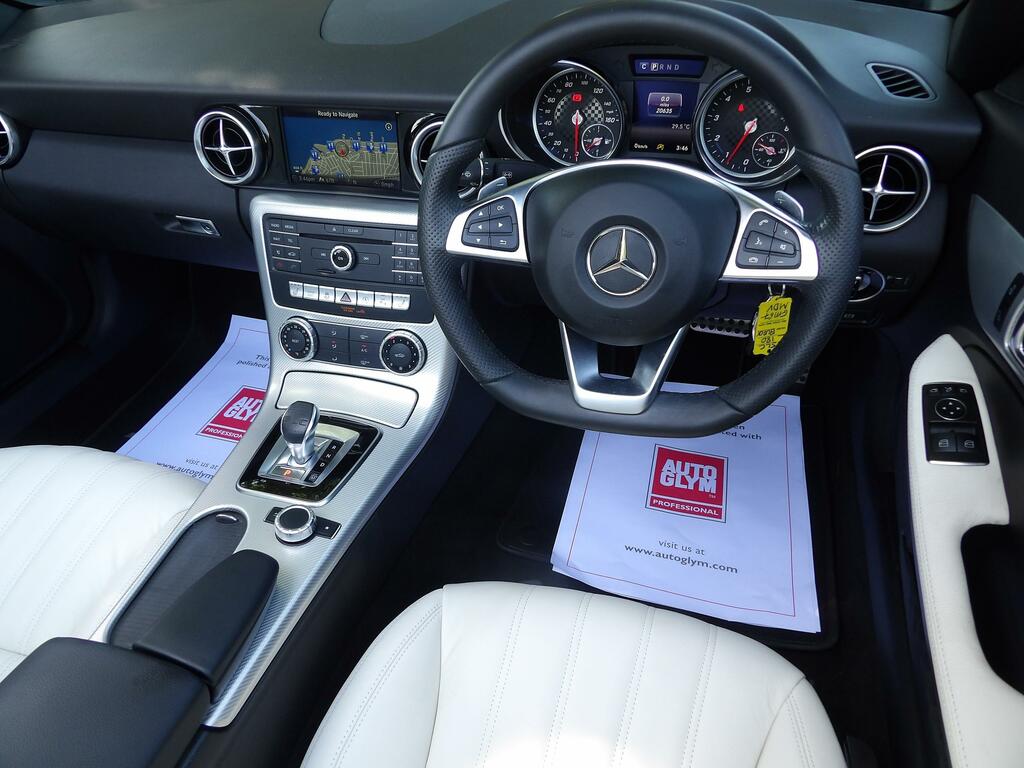 Mercedes-Benz SLC 1.6 Slc180 Amg Line Convertible G-troni Black #6
