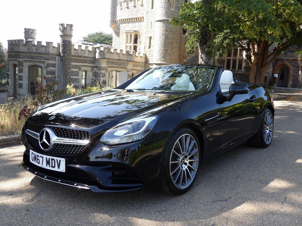 Mercedes-Benz SLC 1.6 Slc180 Amg Line Convertible G-troni Black