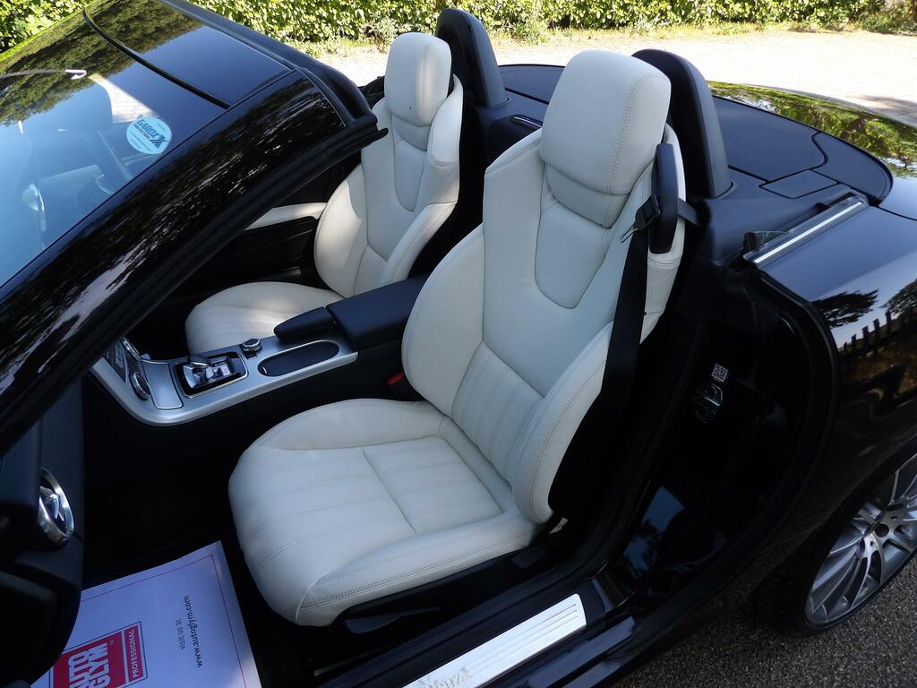 Mercedes-Benz SLC 1.6 Slc180 Amg Line Convertible G-troni Black #2