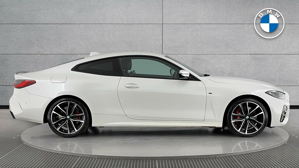 BMW 4 Series Gran Coupe 420I M Sport Coupe White #3