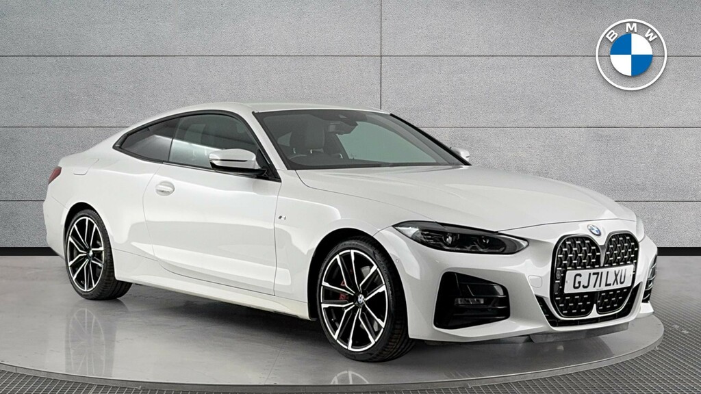BMW 4 Series Gran Coupe 420I M Sport Coupe White