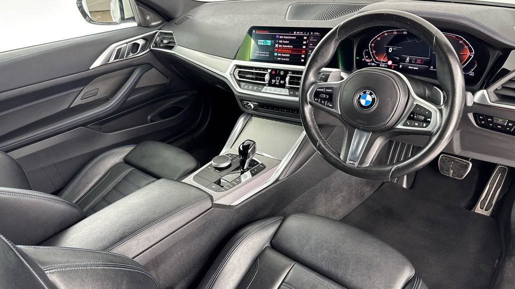 BMW 4 Series Gran Coupe 420I M Sport Coupe White #6