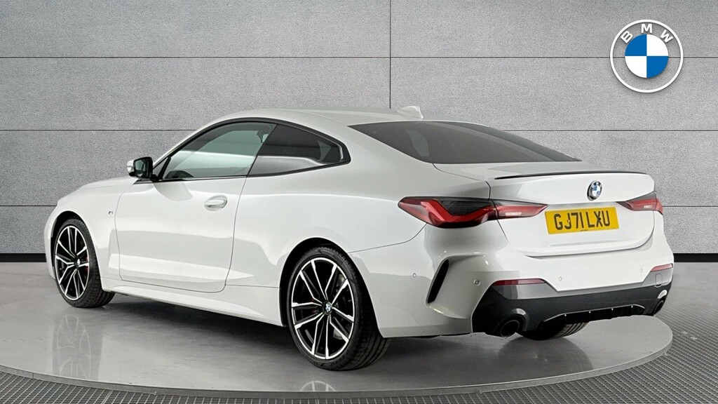 BMW 4 Series Gran Coupe 420I M Sport Coupe White #2