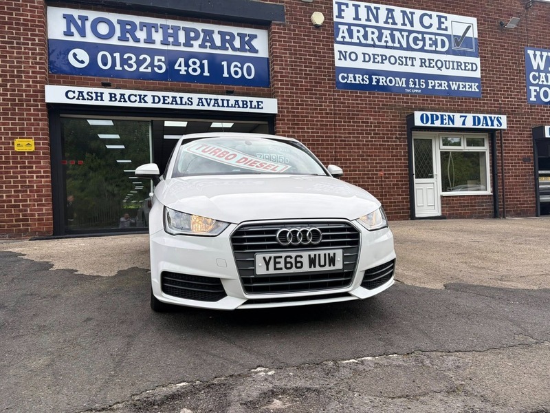 Audi A1 Sportback Tdi Se Buy YE66WUW White #3