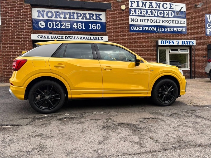 Audi Q2 Tfsi S Line Balance CP18JWF Yellow #5