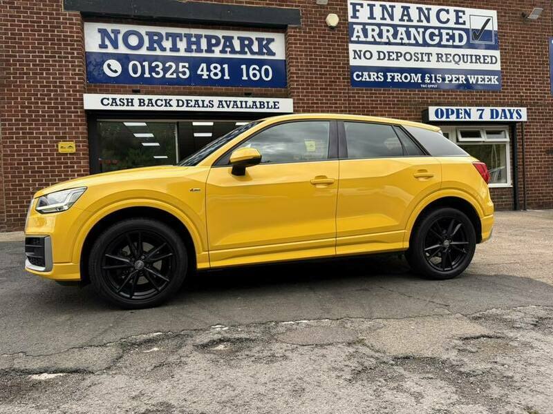 Audi Q2 Tfsi S Line Balance CP18JWF Yellow #4