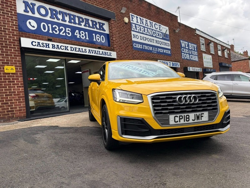 Audi Q2 Tfsi S Line Balance CP18JWF Yellow #2