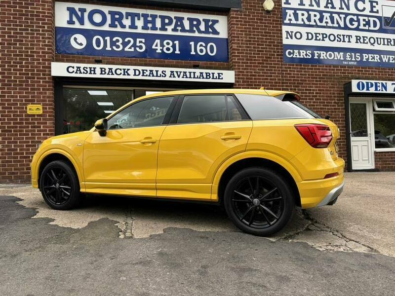 Audi Q2 Tfsi S Line Balance CP18JWF Yellow #6