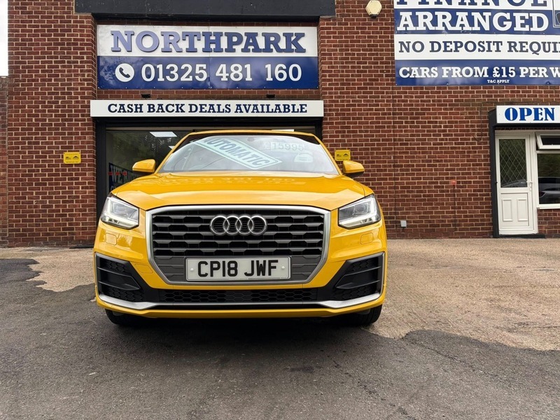 Audi Q2 Tfsi S Line Balance CP18JWF Yellow #3