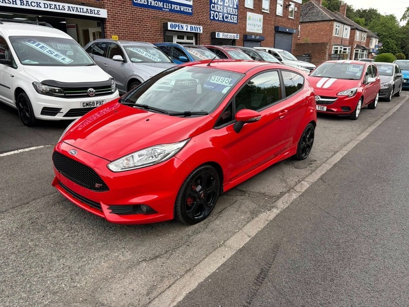 Ford Fiesta St-2 Red