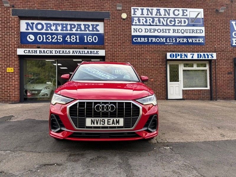 Audi Q3 Tfsi Quattro S Line NV19EAM Red #2