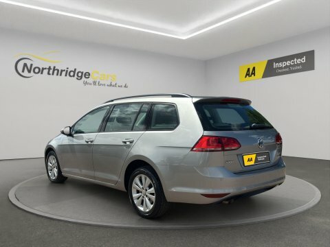 Volkswagen Golf 1.6 Tdi Bluemotion YG63YGU Silver #4