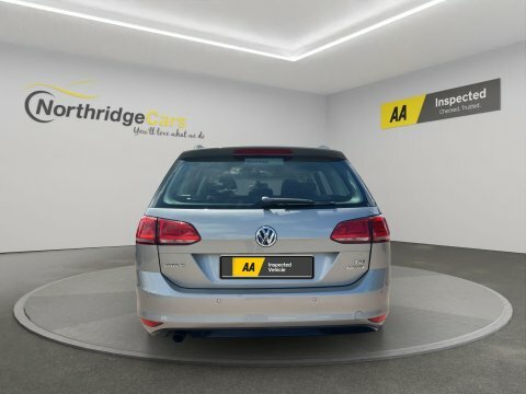 Volkswagen Golf 1.6 Tdi Bluemotion YG63YGU Silver #5
