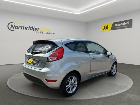 Ford Fiesta 1.25 Zetec Euro LK64WKE Silver #6