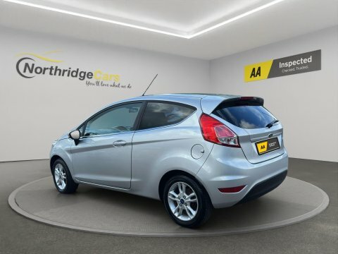 Ford Fiesta 1.25 Zetec Euro LK64WKE Silver #4