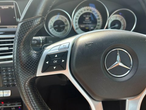 Mercedes-Benz E Class 3.0 E350d V6 Bluetec Amg Sport Cabriolet G-tronic Silver #34