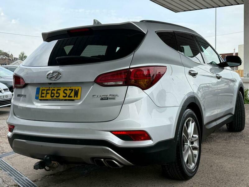 Hyundai Santa Fe 2.2 Crdi Blue Drive Silver #4