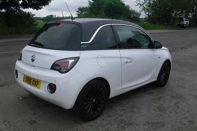 Vauxhall Adam Hatchback SR16OXF White #6