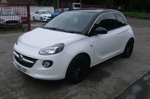 Vauxhall Adam Hatchback SR16OXF White #4