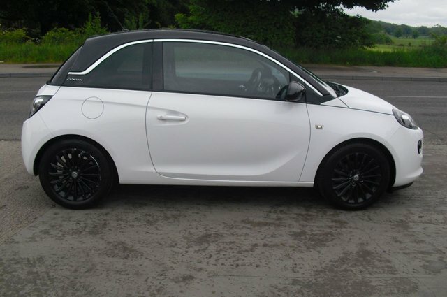 Vauxhall Adam Hatchback SR16OXF White #2