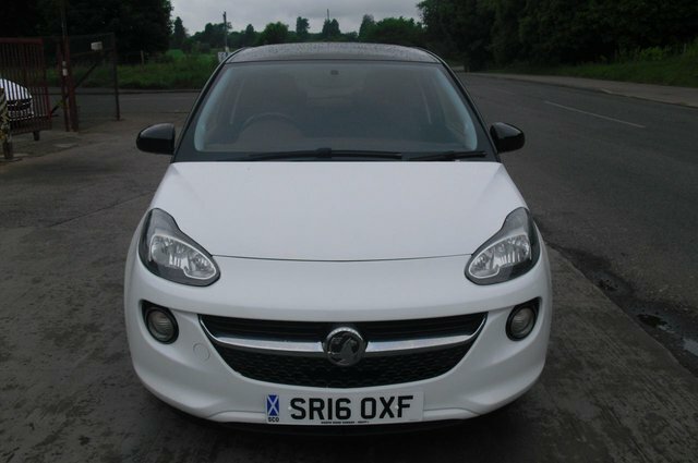 Vauxhall Adam Hatchback SR16OXF White #3