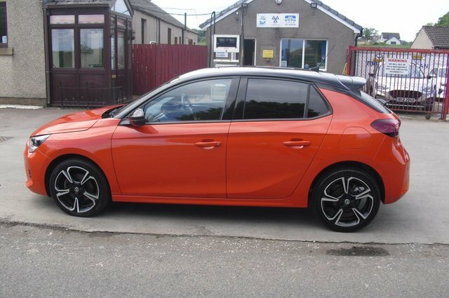 Vauxhall Corsa Hatchback DF22AYC Orange #5