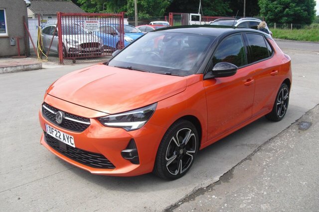 Vauxhall Corsa Hatchback DF22AYC Orange #4