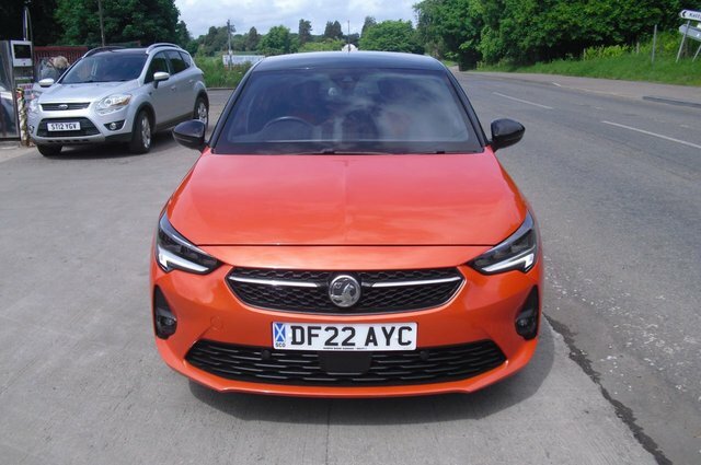 Vauxhall Corsa Hatchback DF22AYC Orange #3