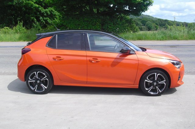 Vauxhall Corsa Hatchback DF22AYC Orange #2