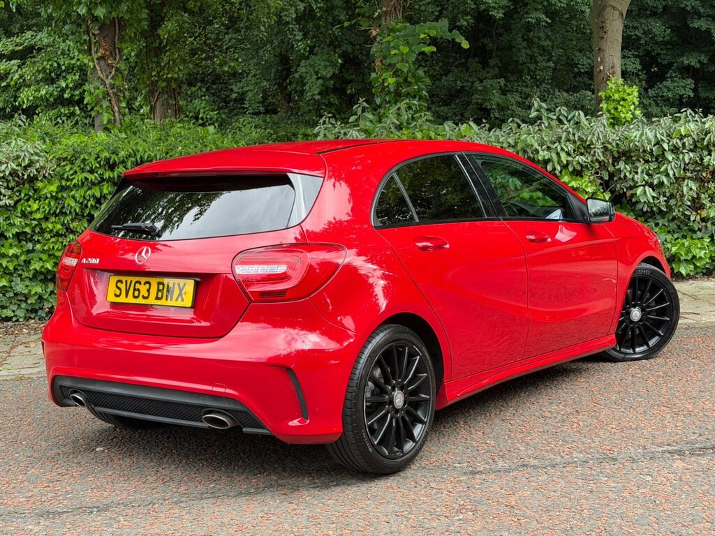Mercedes-Benz A Class 1.6 A200 Amg Sport 7G-dct Euro 6 Ss SV63BWX Red #6