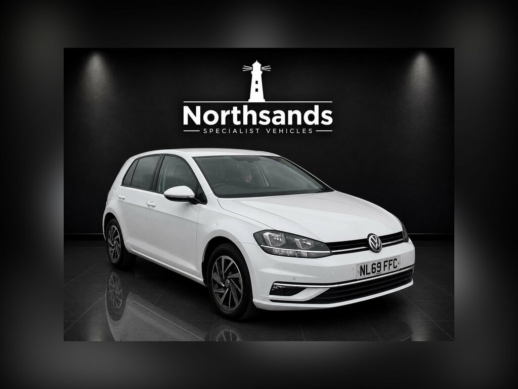 Volkswagen Golf 1.6 Tdi Match Euro 6 Ss White