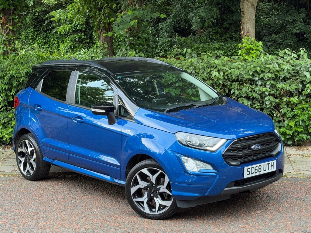 Ford Ecosport 1.0T Ecoboost St-line Euro 6 Ss SC68UTH Blue #2