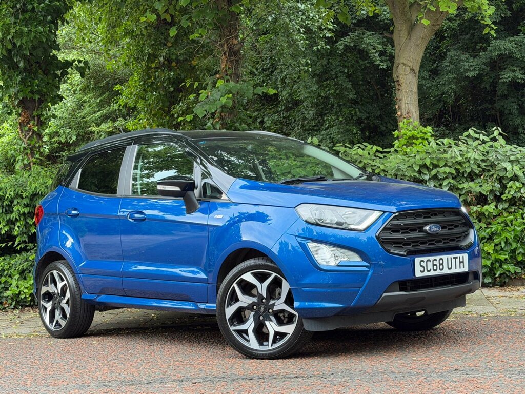Ford Ecosport 1.0T Ecoboost St-line Euro 6 Ss SC68UTH Blue #3