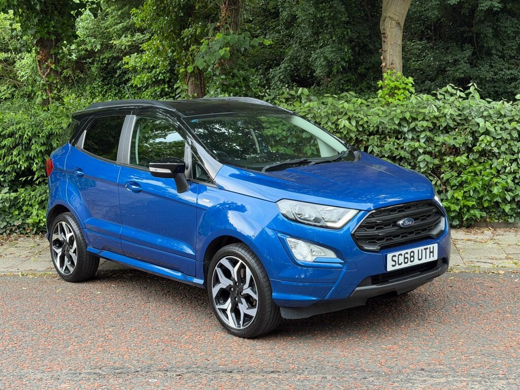 Ford Ecosport 1.0T Ecoboost St-line Euro 6 Ss SC68UTH Blue #4