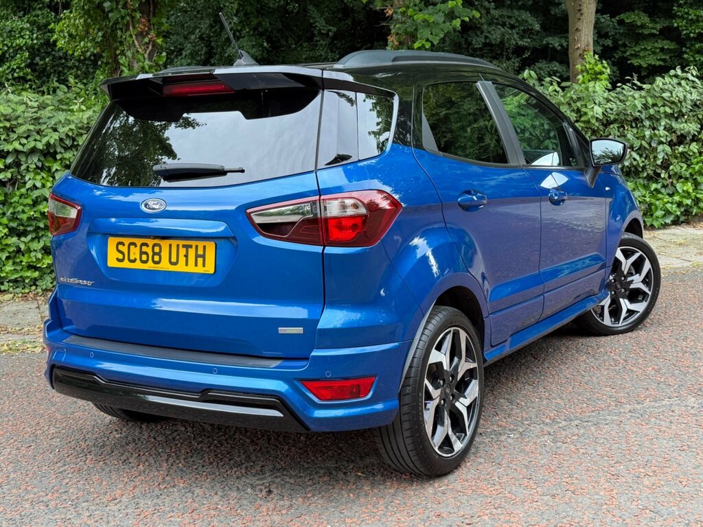Ford Ecosport 1.0T Ecoboost St-line Euro 6 Ss SC68UTH Blue #6