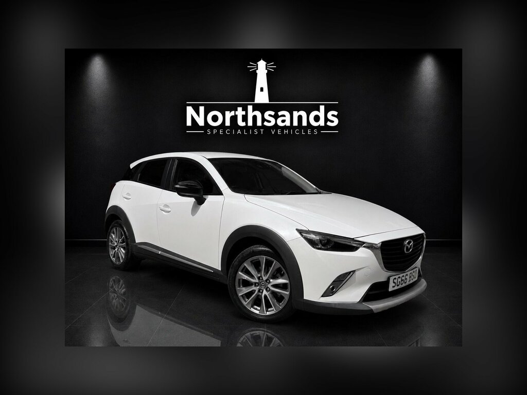 Mazda CX-3 1.5 Skyactiv-d Sport Nav 4Wd Euro 6 Ss White