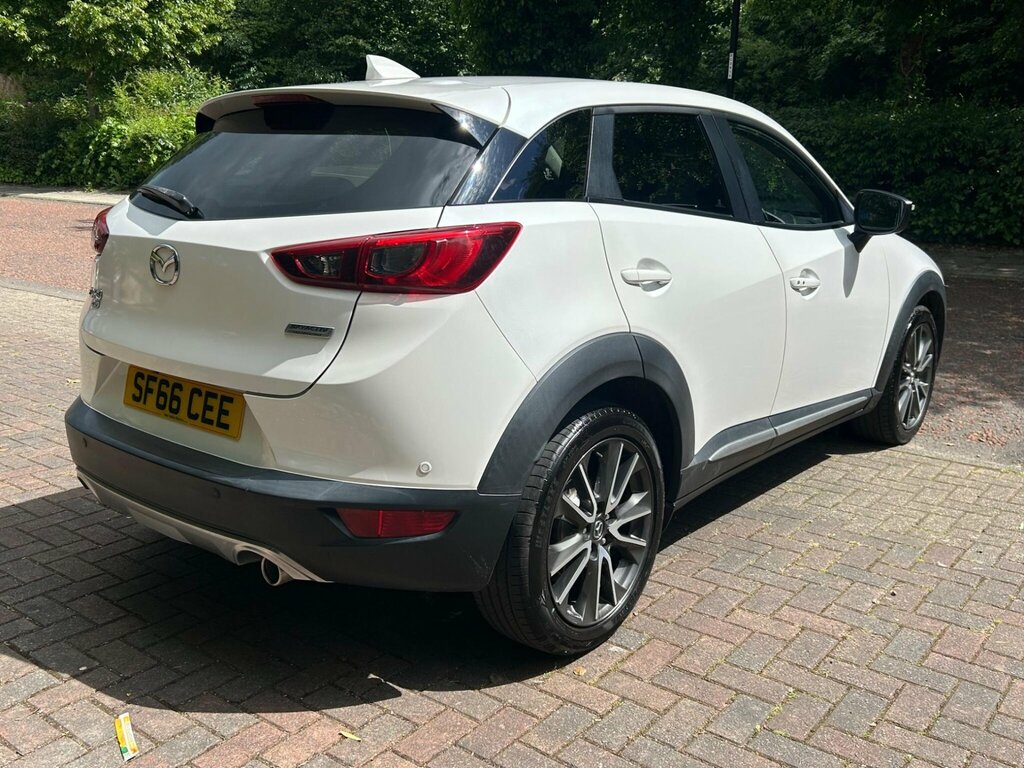 Mazda CX-3 1.5 Skyactiv-d Sport Nav 4Wd Euro 6 Ss White #3