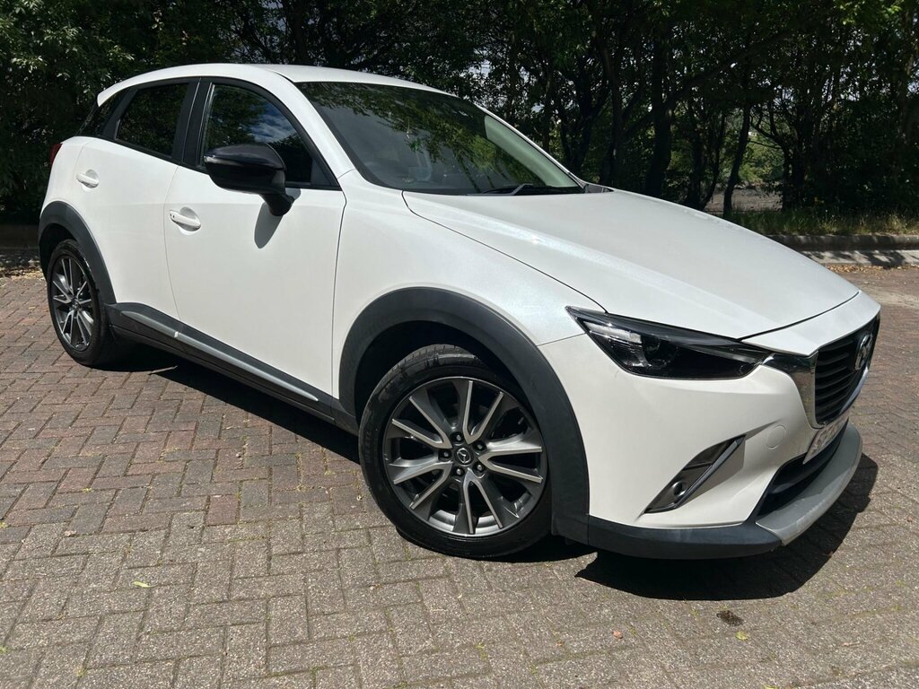Mazda CX-3 1.5 Skyactiv-d Sport Nav 4Wd Euro 6 Ss White #2
