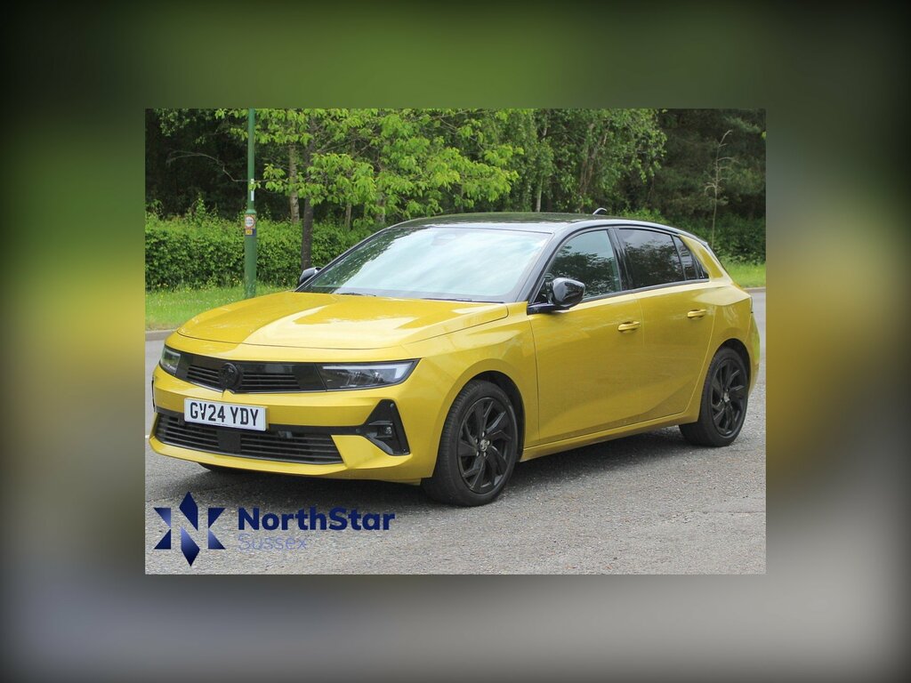 Vauxhall Astra 1.2 Turbo Gs Hatchback Euro 6 S Yellow