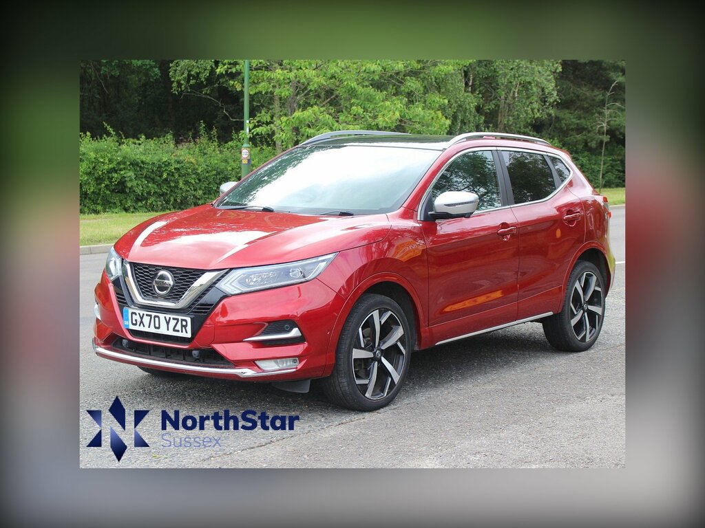 Nissan Qashqai 1.3 Dig-t Tekna Suv Euro 6 Ss Red