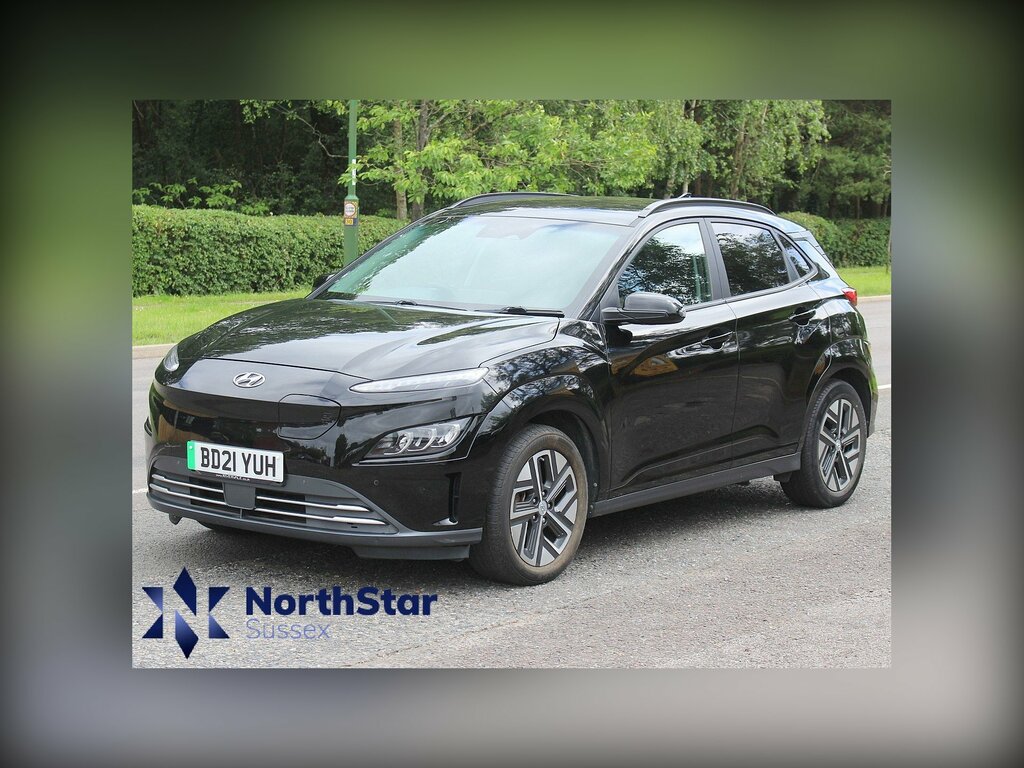 Hyundai Kona 64Kwh Premium Suv 10.5Kw Charge Black