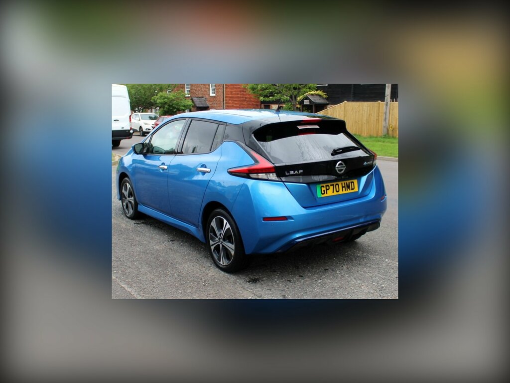 Nissan Leaf 62Kwh E N-tec Hatchback 217 Ps Blue #3
