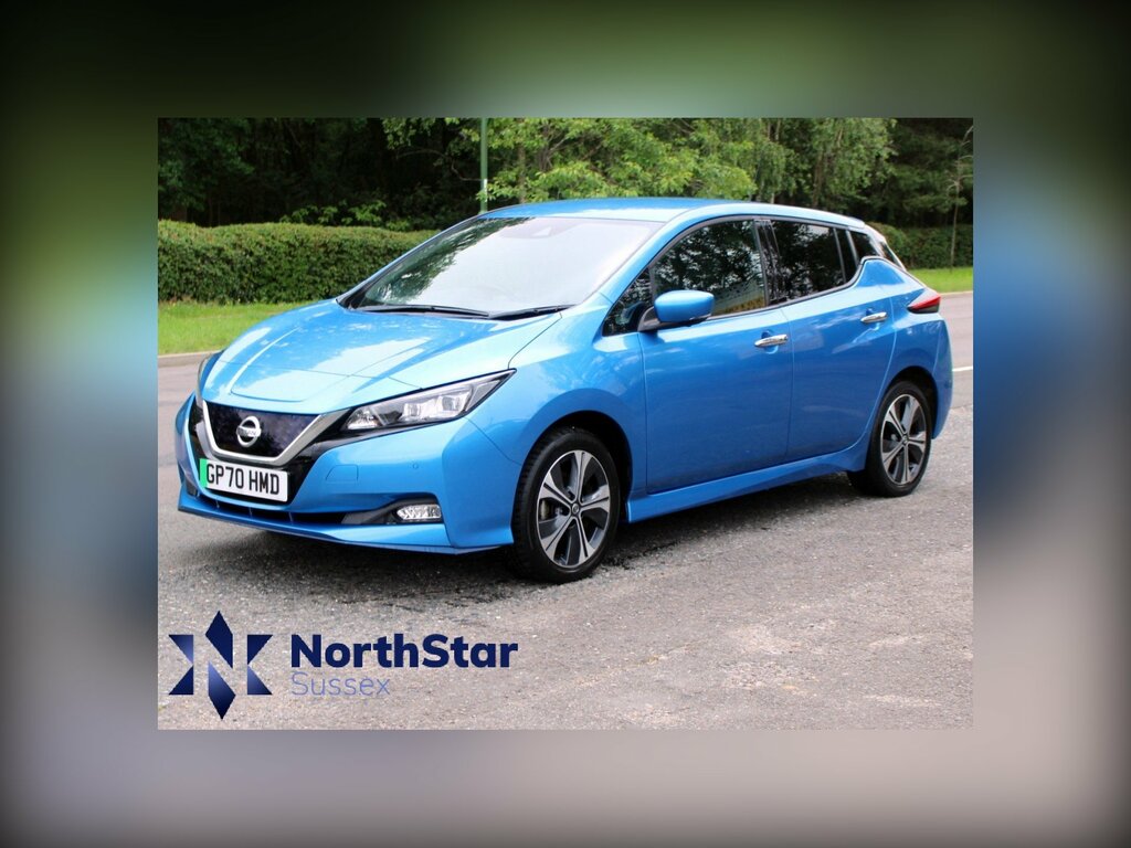 Nissan Leaf 62Kwh E N-tec Hatchback 217 Ps Blue