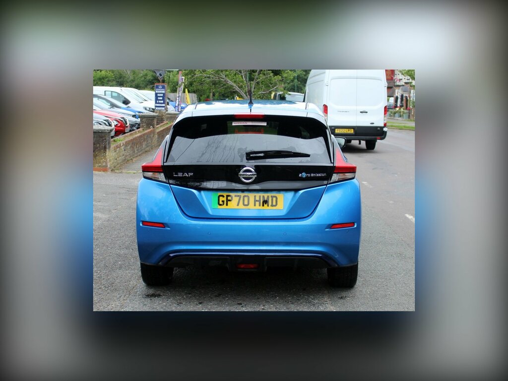 Nissan Leaf 62Kwh E N-tec Hatchback 217 Ps Blue #4